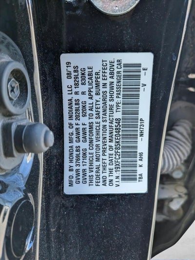 2019 Honda Civic Sedan Sport