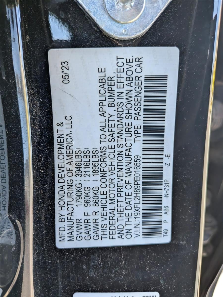 2023 Honda Civic Hatchback Sport