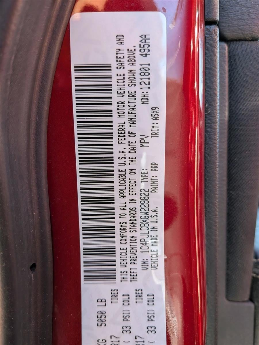 2016 Jeep Cherokee Latitude