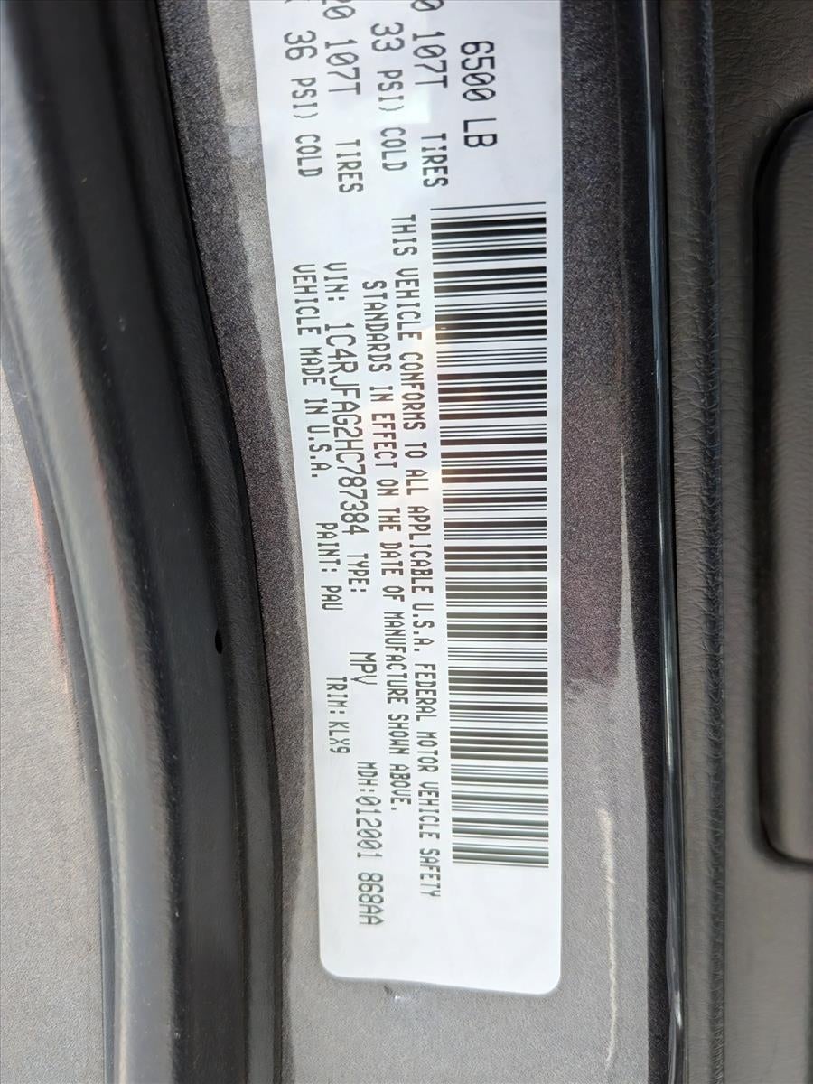 2017 Jeep Grand Cherokee Altitude 4x4