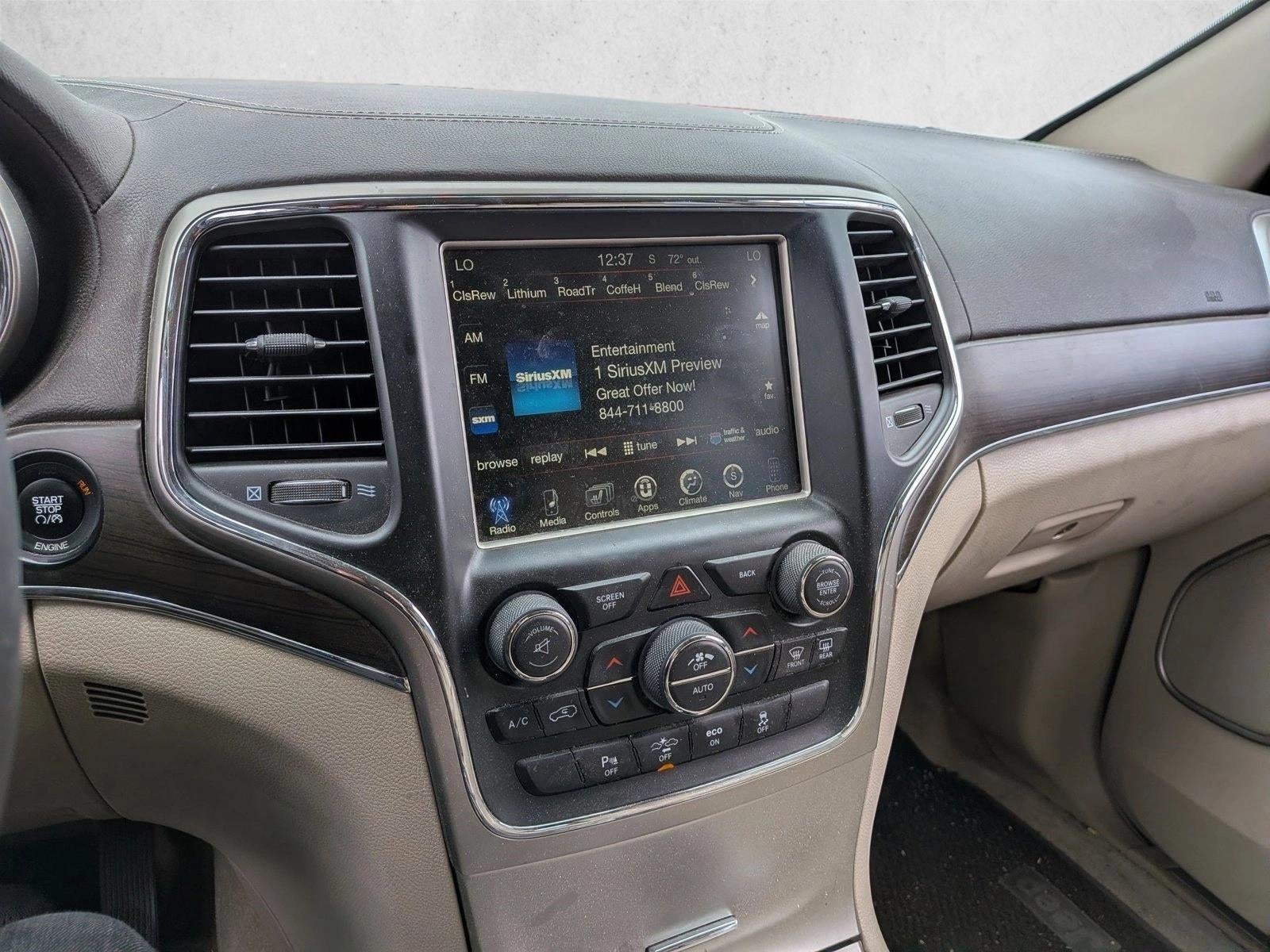 2015 Jeep Grand Cherokee Overland