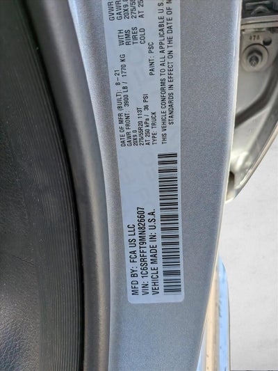2021 RAM 1500 Big Horn Crew Cab 4x4 5'7" Box
