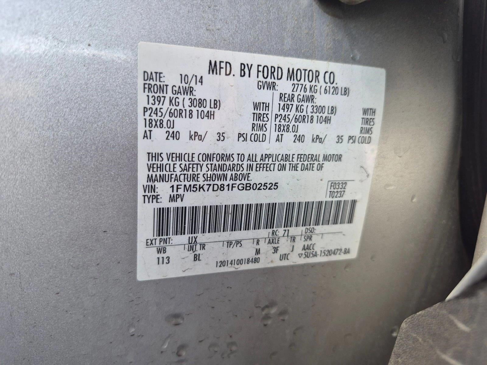 2015 Ford Explorer XLT