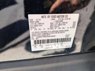 2018 Ford Explorer Limited