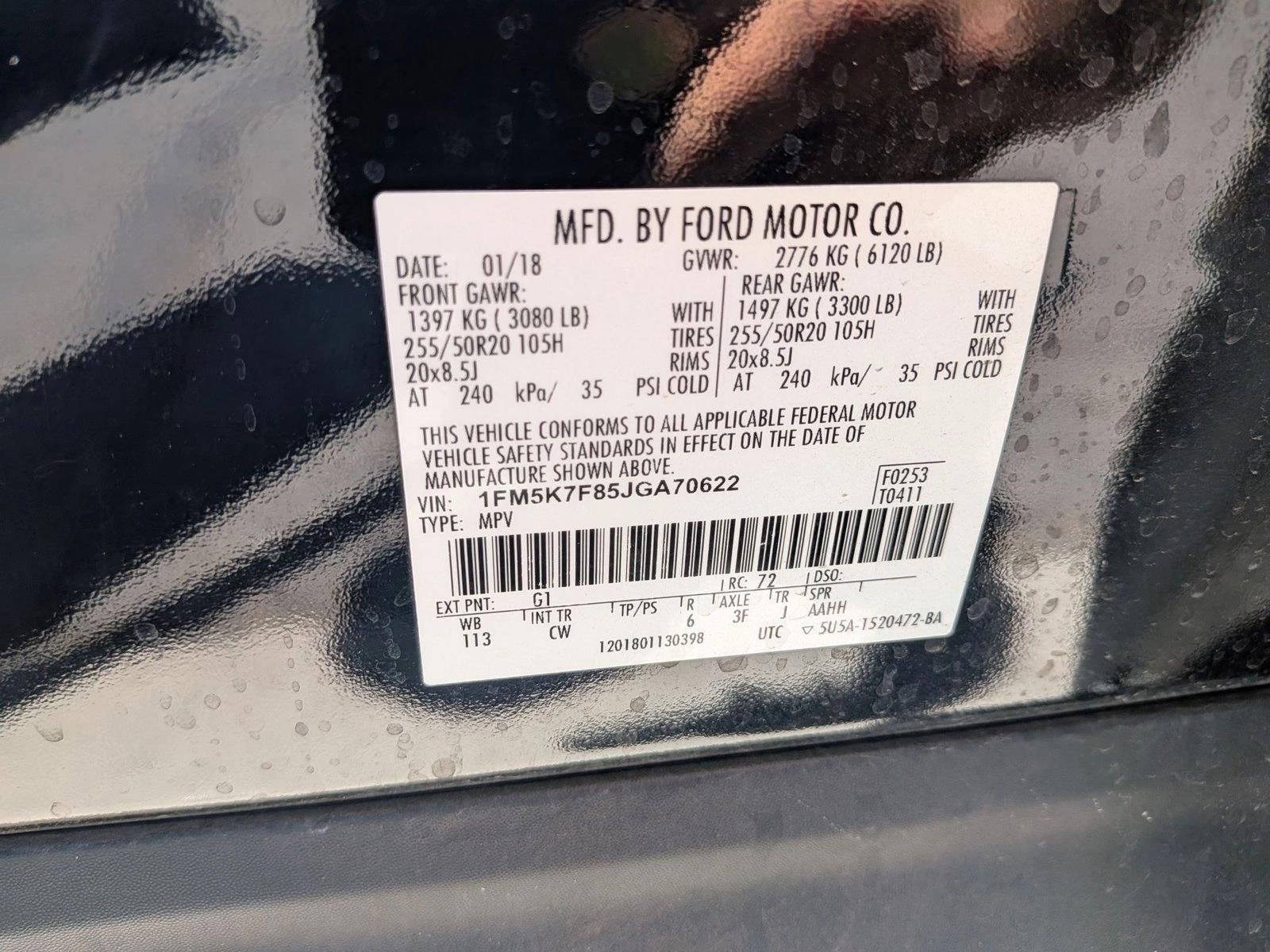 2018 Ford Explorer Limited