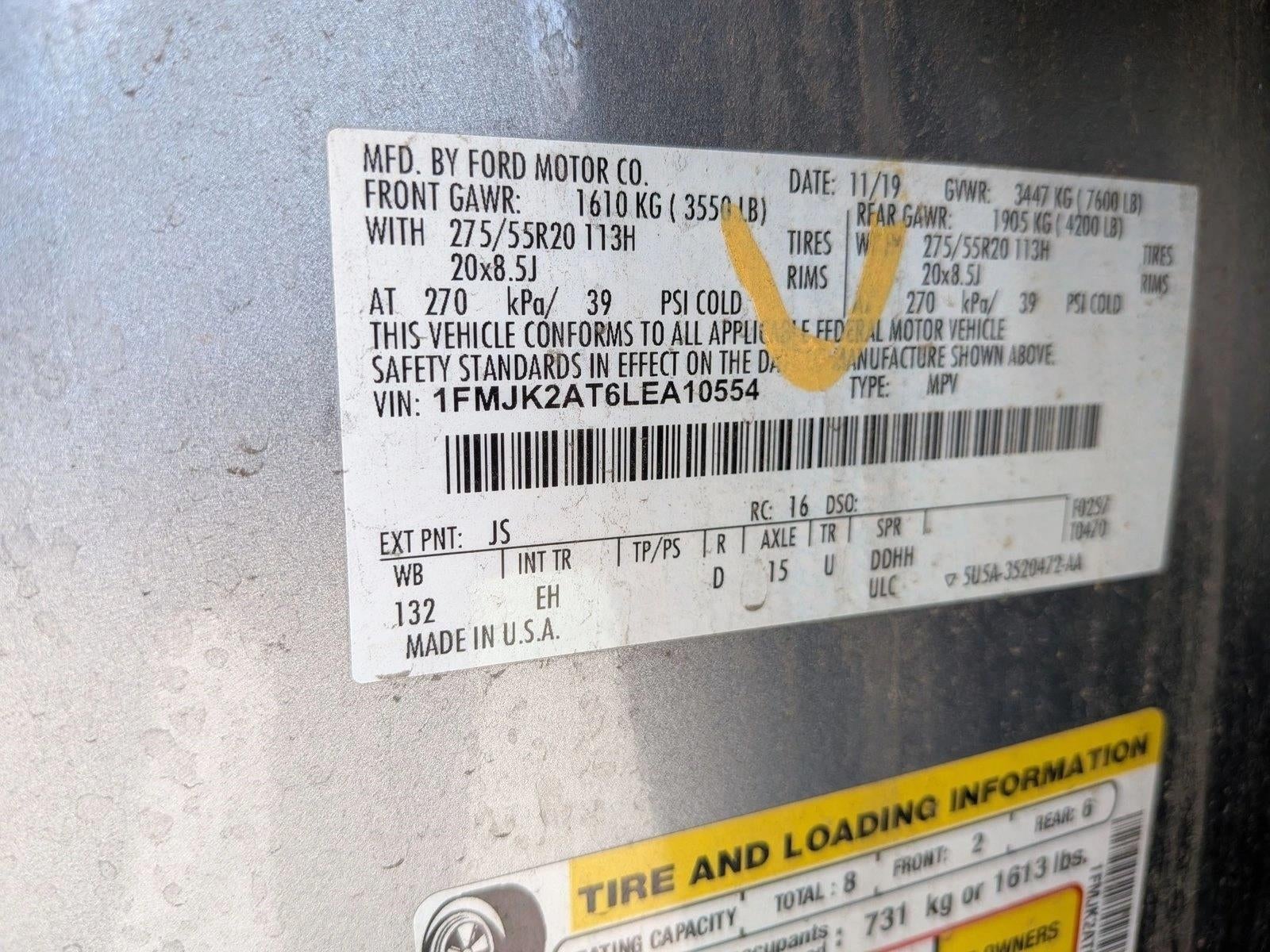 2020 Ford Expedition Max Limited