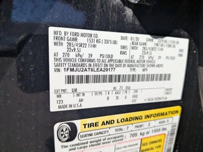 2020 Ford Expedition Limited