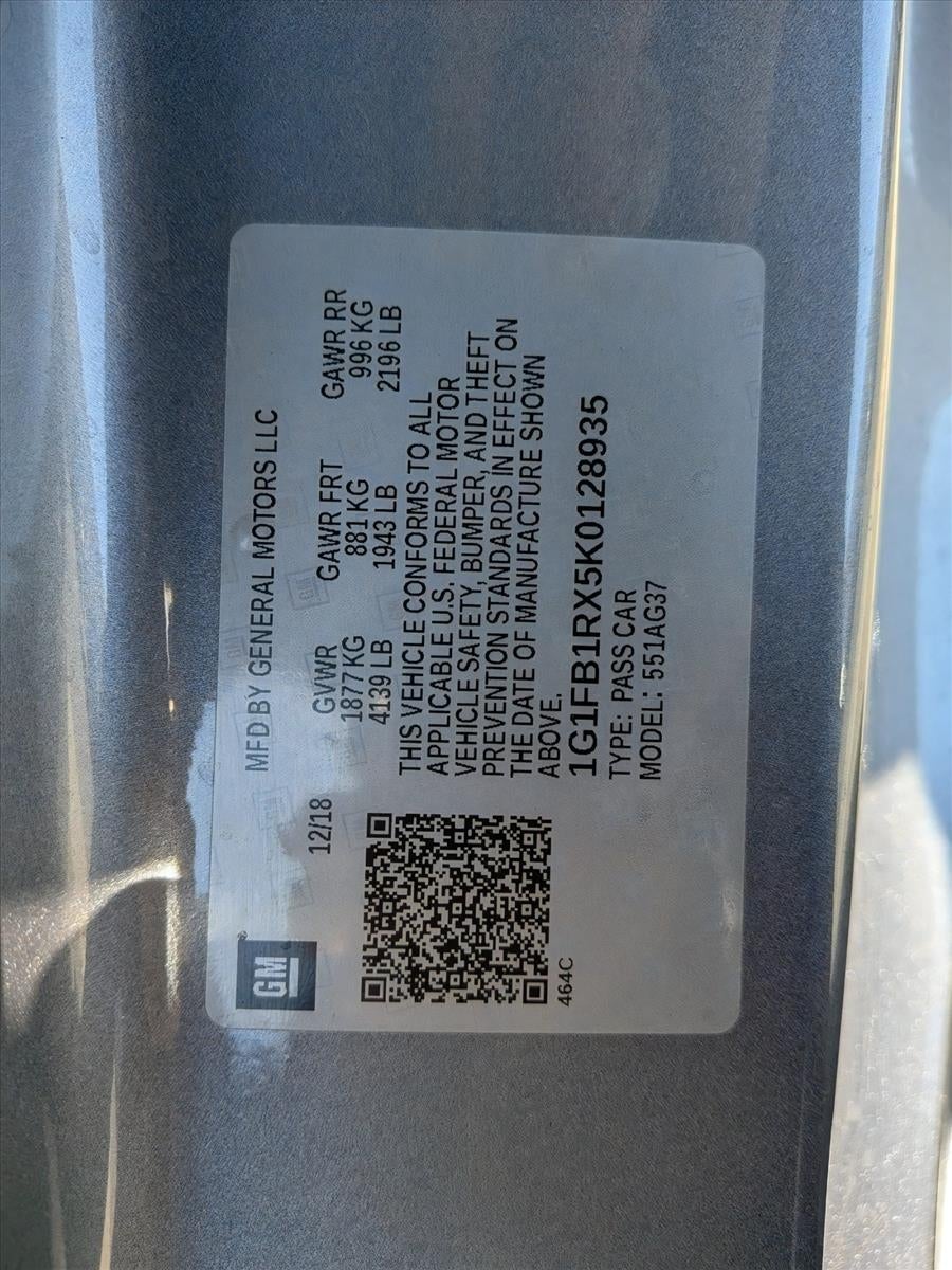 2019 Chevrolet Camaro 1LT