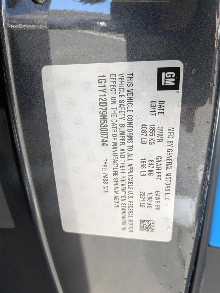 2017 Chevrolet Corvette Grand Sport Grand Sport 3LT