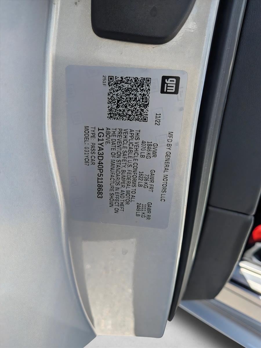 2023 Chevrolet Corvette Stingray 1LT