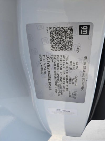 2025 Chevrolet Corvette Stingray 2LT