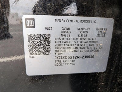 2024 Chevrolet Malibu 1LT