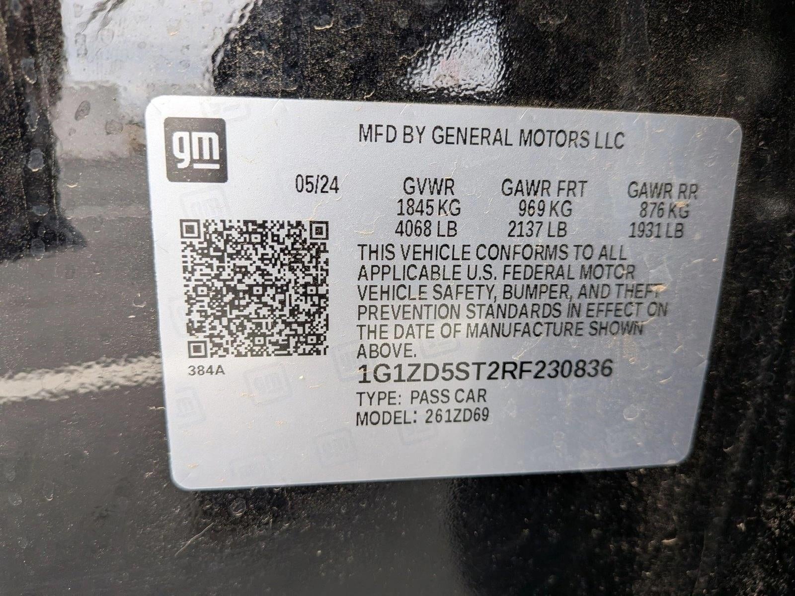 2024 Chevrolet Malibu 1LT