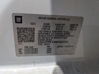 2021 Chevrolet Silverado 2500 HD LTZ