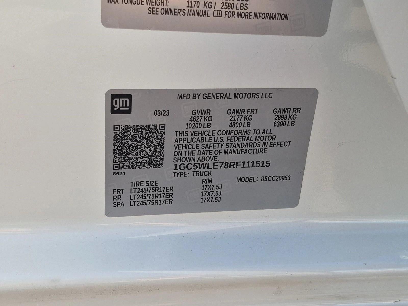 2024 Chevrolet Silverado 2500 HD WT