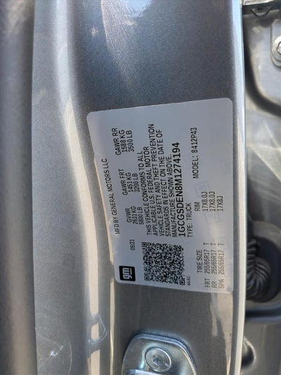 2021 Chevrolet Colorado 2WD Z71