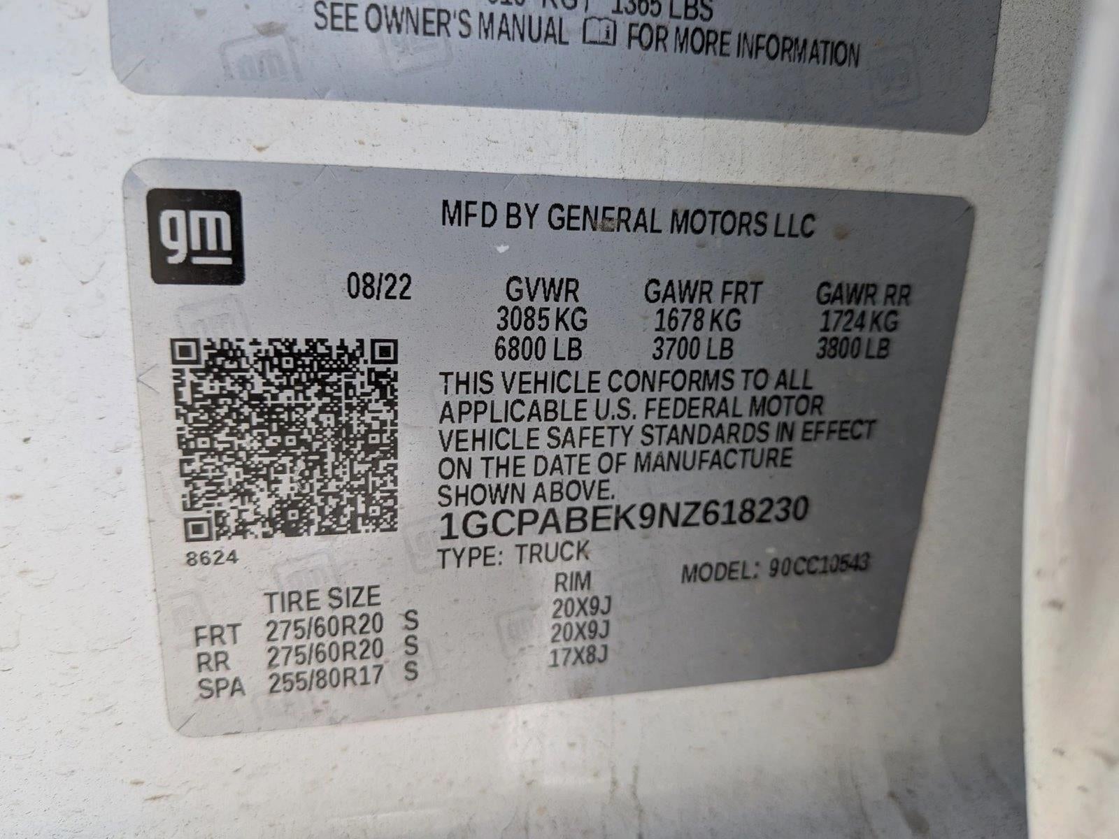 2022 Chevrolet Silverado 1500 Custom