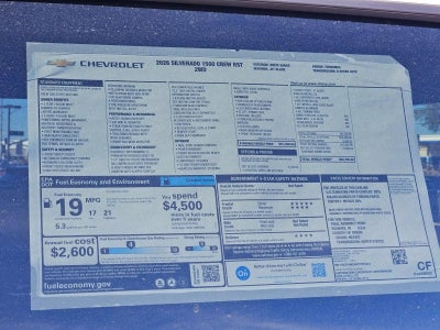 2026 Chevrolet Silverado 1500 RST