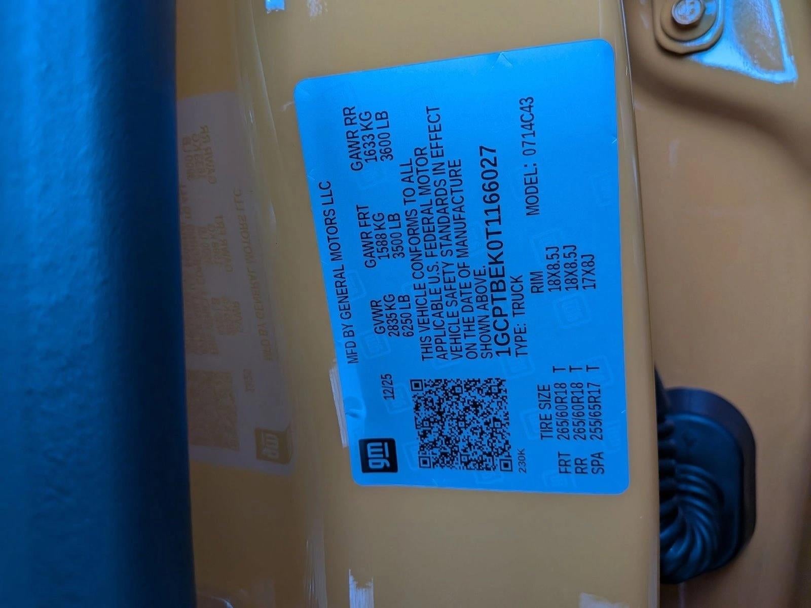 2026 Chevrolet Colorado WT