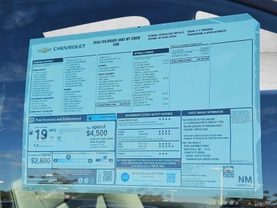 2026 Chevrolet Colorado WT