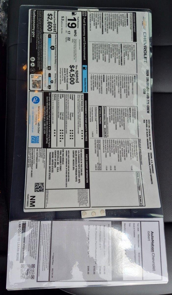2026 Chevrolet Colorado Z71