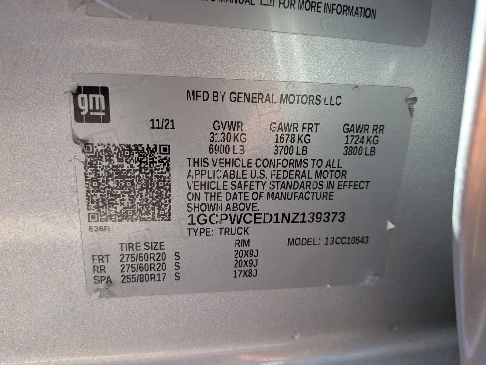 2022 Chevrolet Silverado 1500 LTD LT