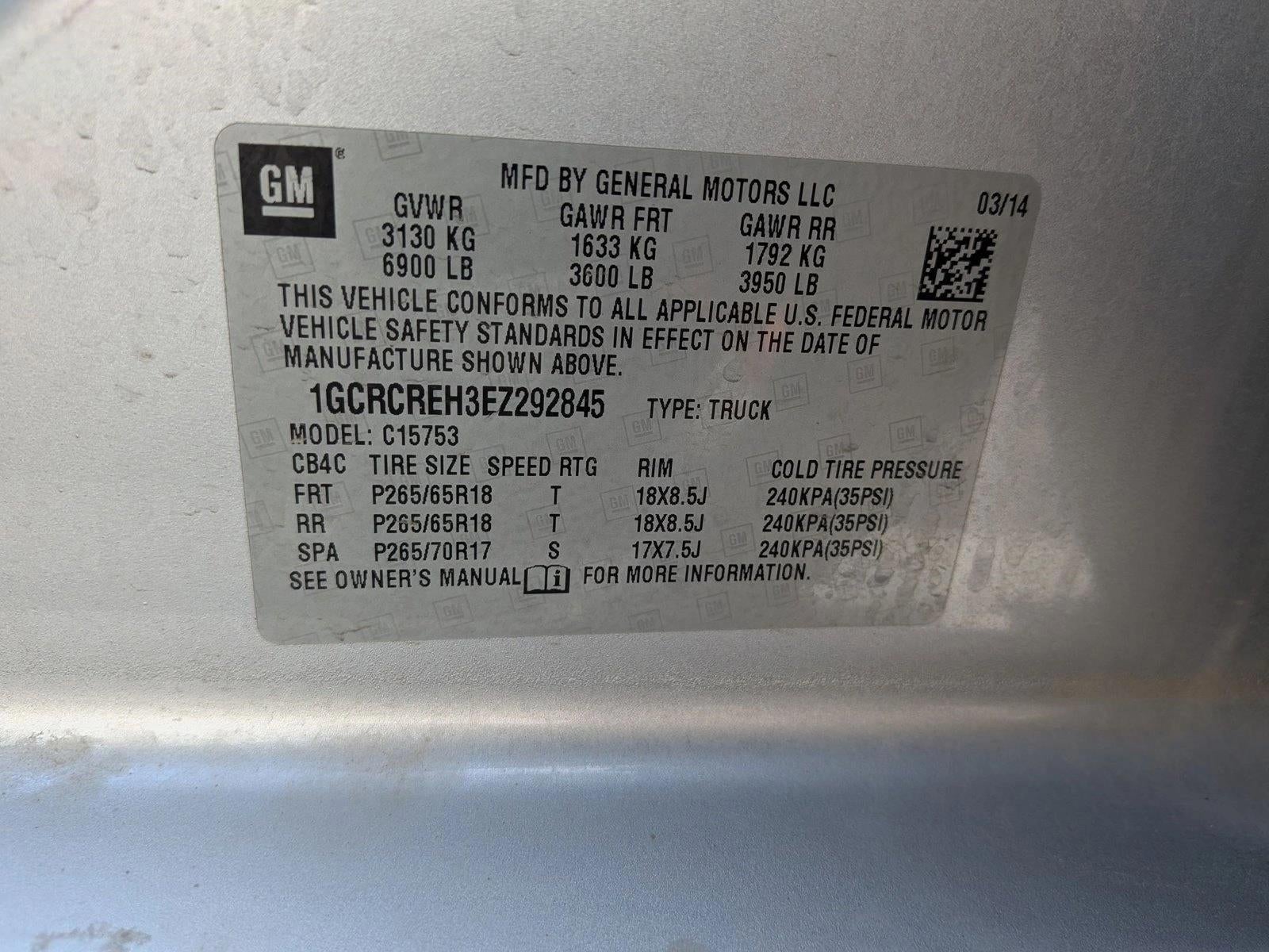 2014 Chevrolet Silverado 1500 LT