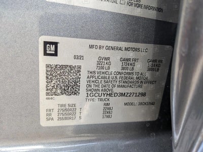 2021 Chevrolet Silverado 1500 High Country