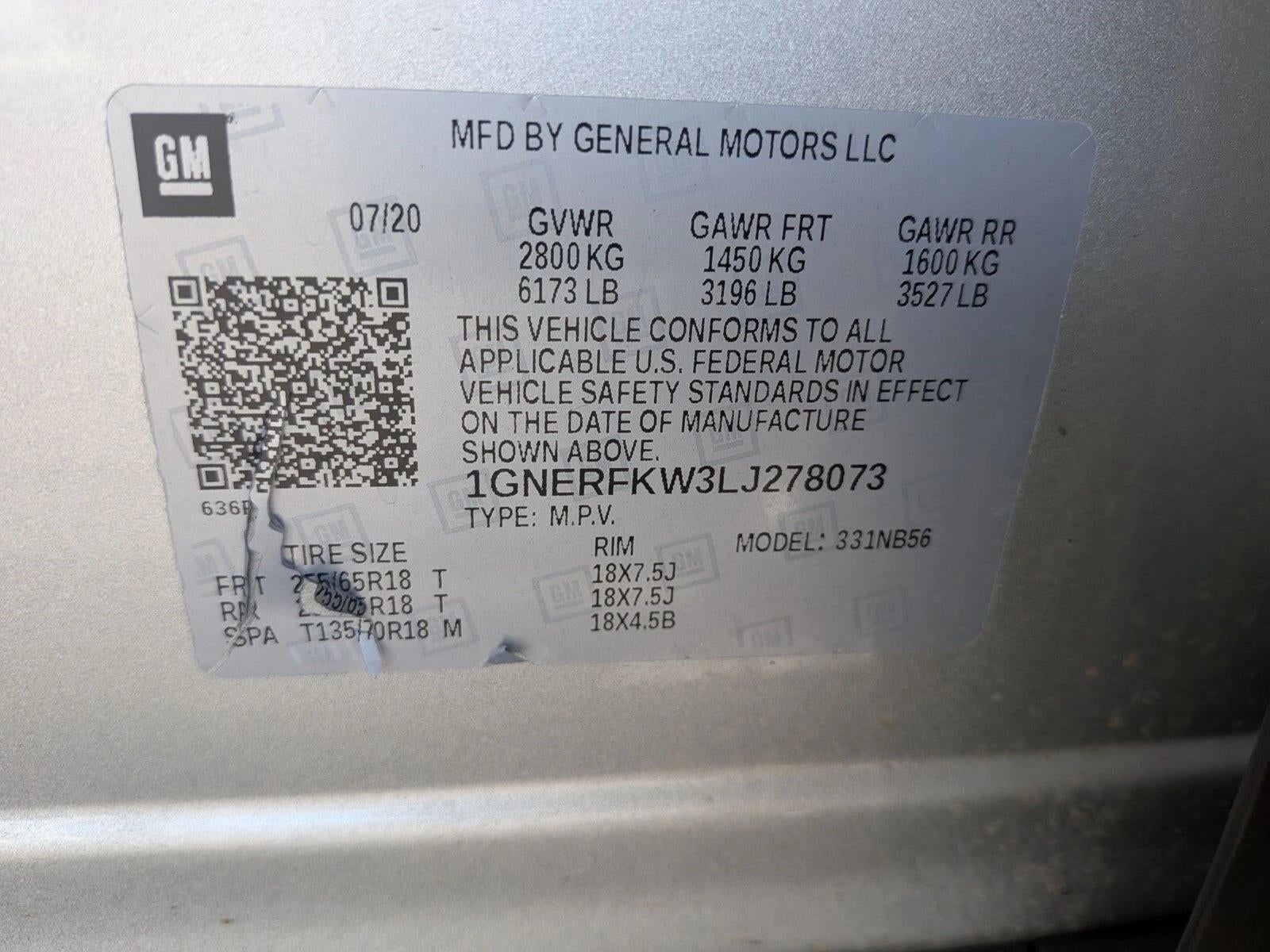2020 Chevrolet Traverse LS