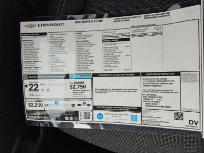 2026 Chevrolet Traverse LT