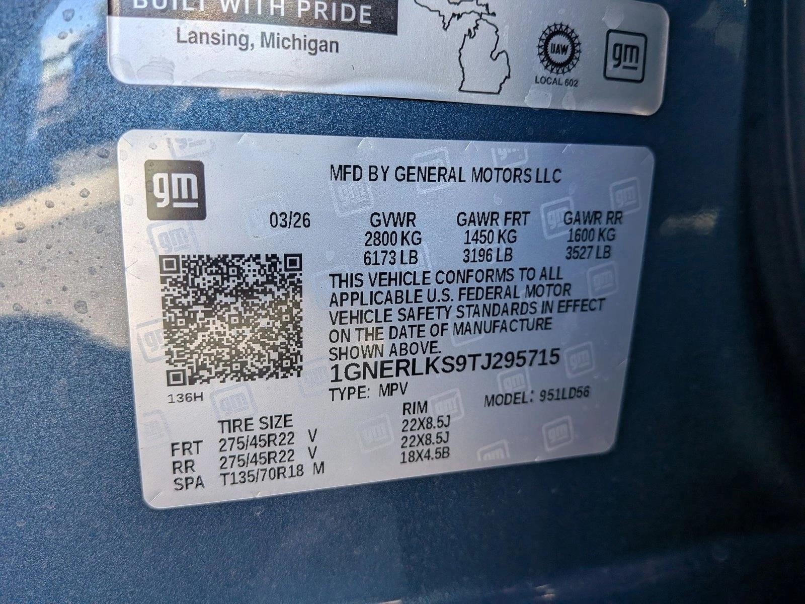 2026 Chevrolet Traverse RS