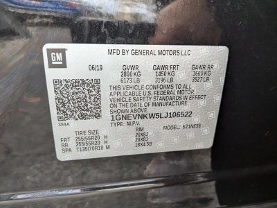 2020 Chevrolet Traverse High Country