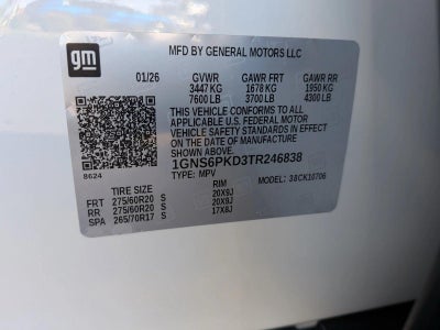 2026 Chevrolet Tahoe Z71