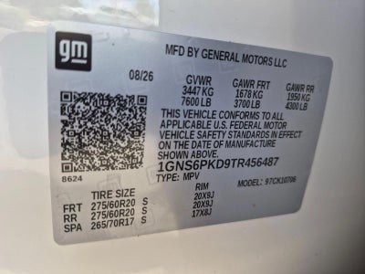 2026 Chevrolet Tahoe Z71