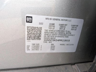 2023 Chevrolet Tahoe Premier