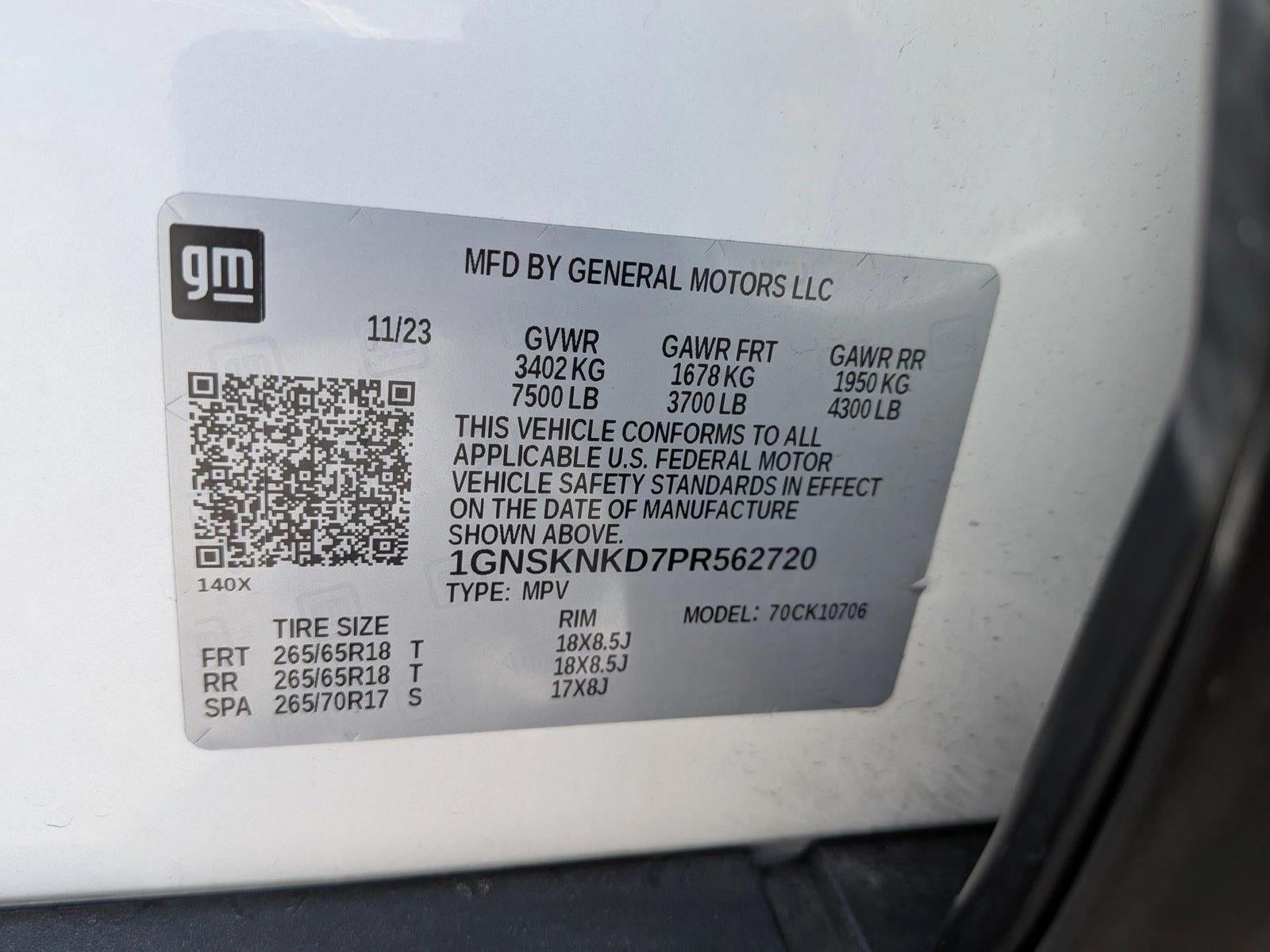 2023 Chevrolet Tahoe LT