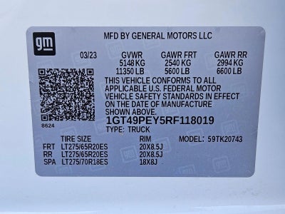 2024 GMC Sierra 2500 HD AT4