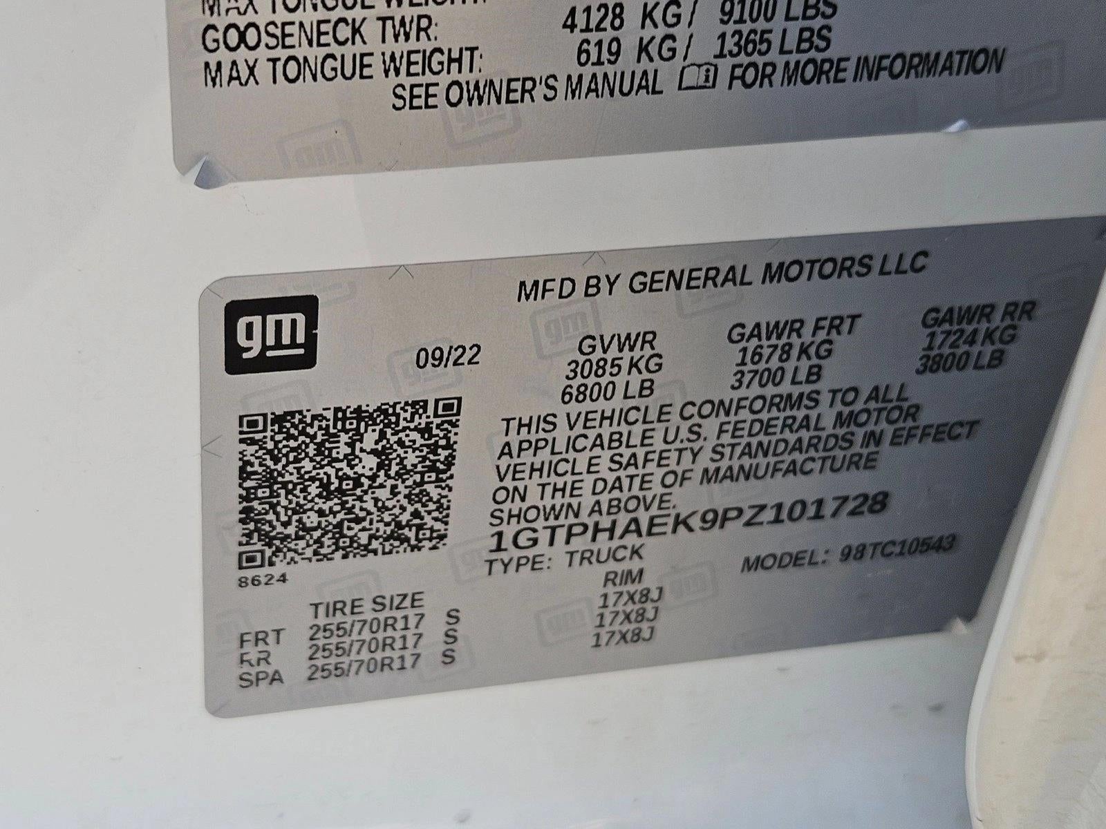 2023 GMC Sierra 1500 Pro