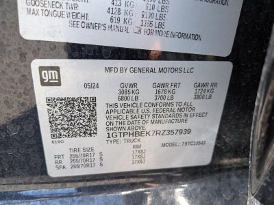 2024 GMC Sierra 1500 SLE