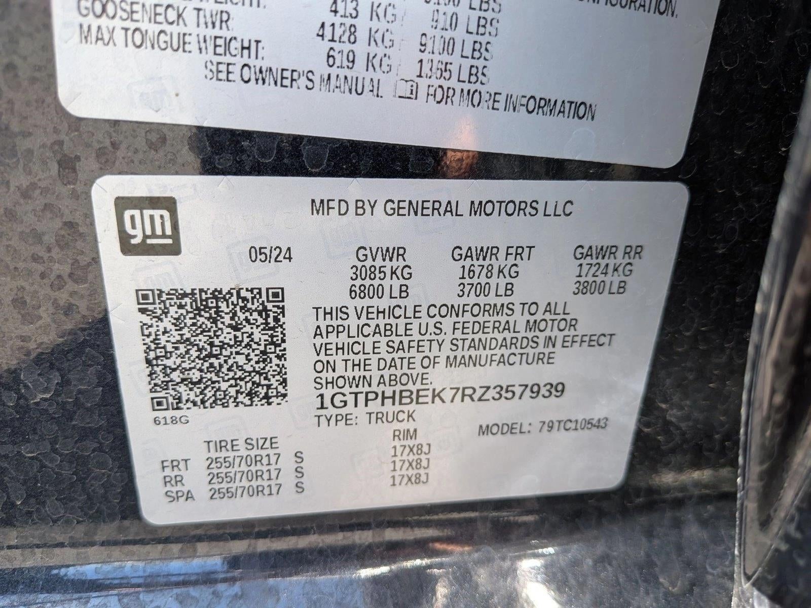 2024 GMC Sierra 1500 SLE