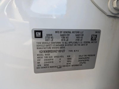 2017 Cadillac XT5 Luxury FWD