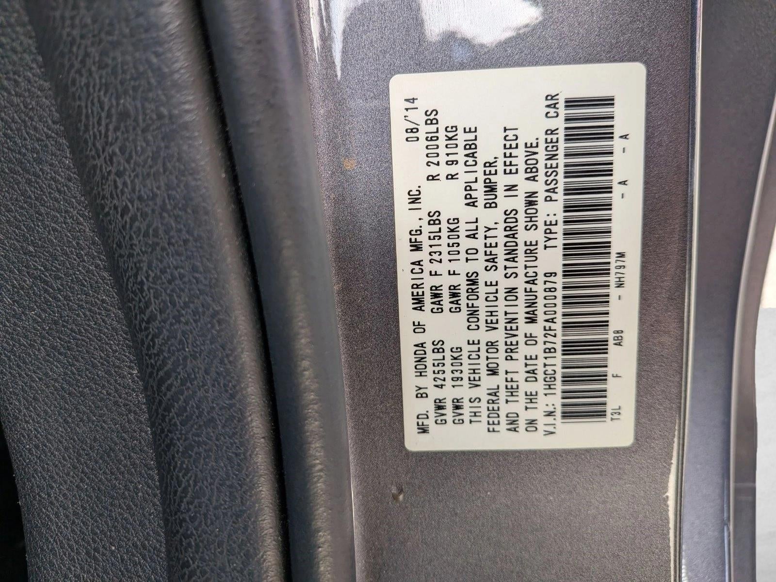 2015 Honda Accord Coupe EX