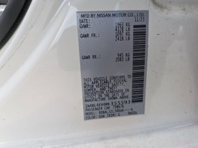 2024 Nissan Altima 2.5 SL