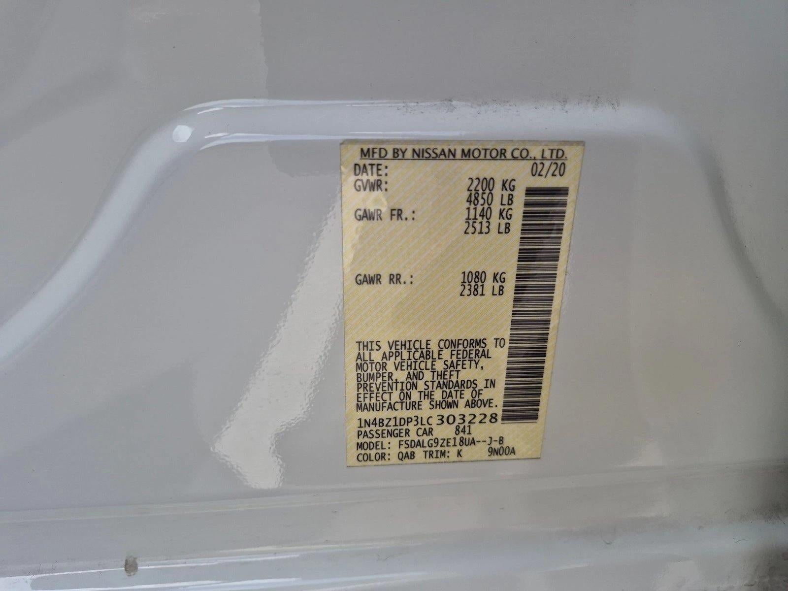 2020 Nissan LEAF SL PLUS