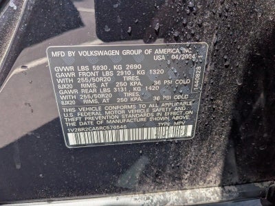 2024 Volkswagen Atlas 2.0T SEL