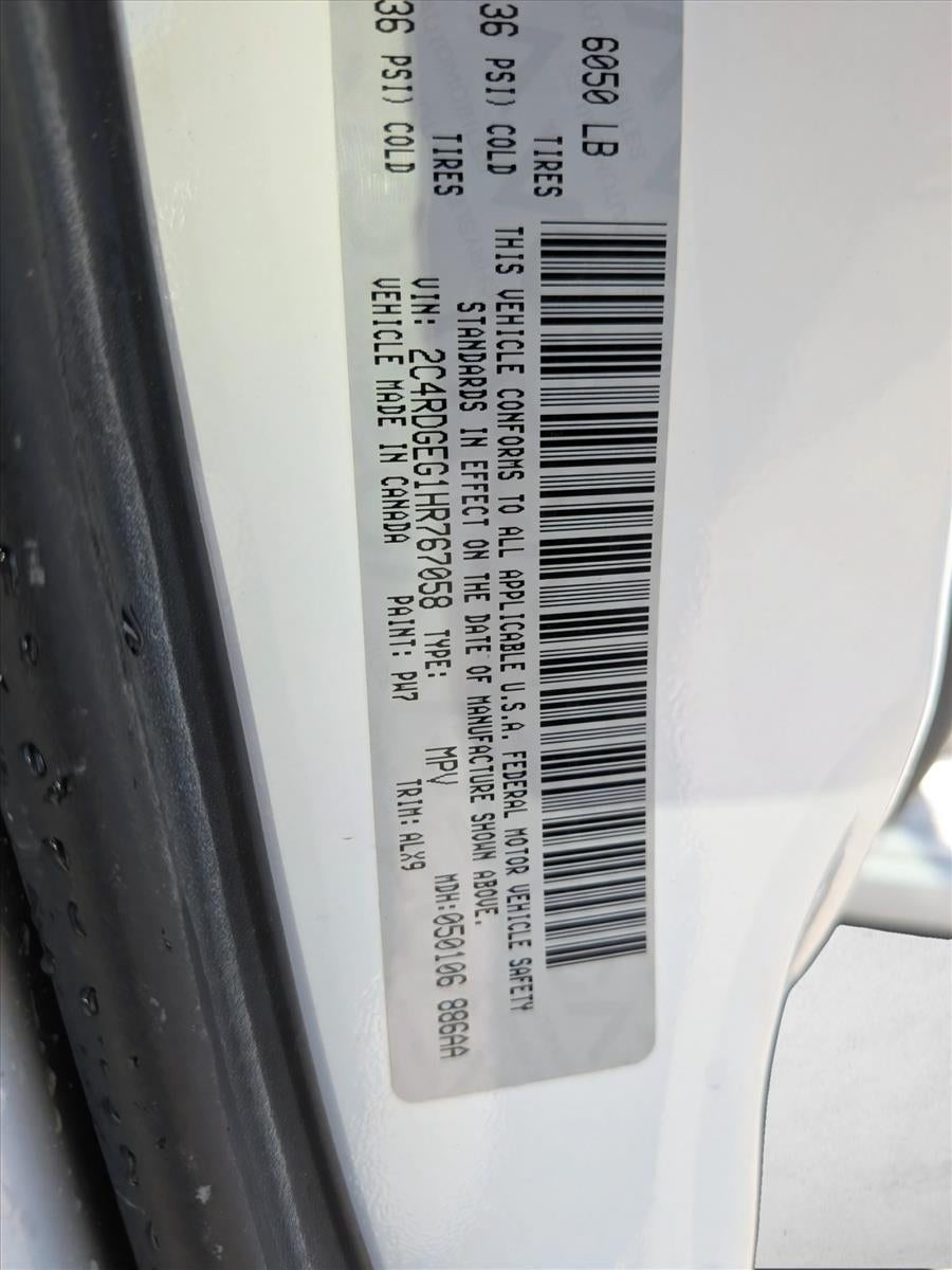 2017 Dodge Grand Caravan GT