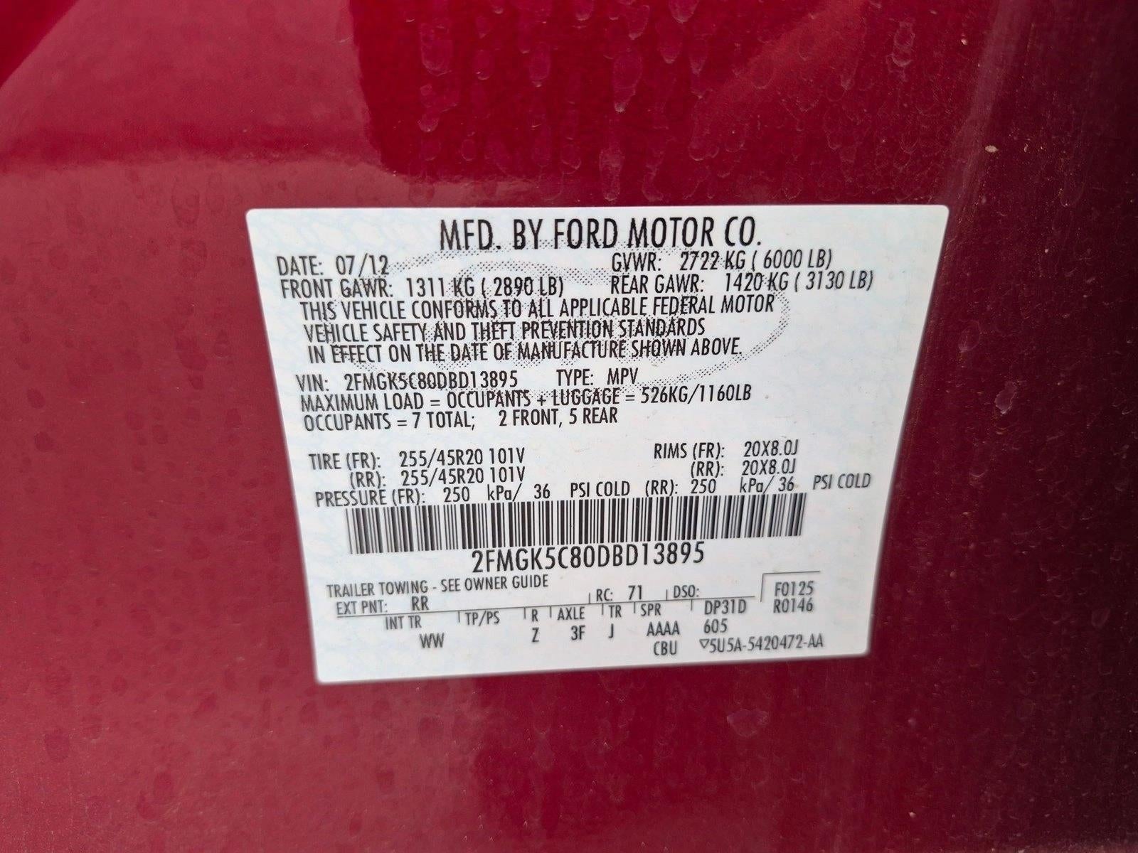 2013 Ford Flex SEL