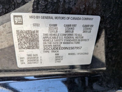 2022 Chevrolet Silverado 1500 RST