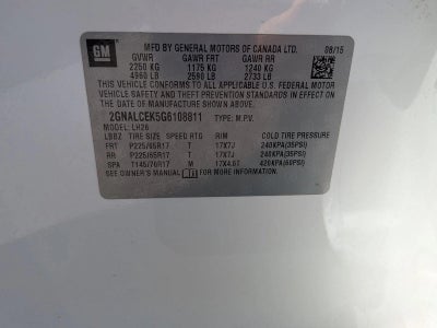 2016 Chevrolet Equinox LT