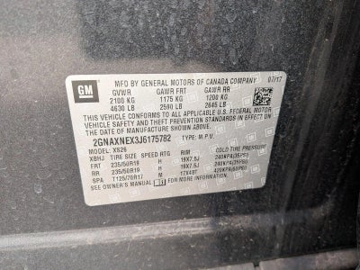 2018 Chevrolet Equinox Premier